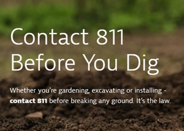 Safe Digging banner